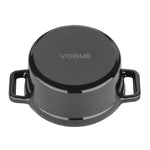 Vogue gietijzeren inductie mini braadpan rond 7,5(H) x 10(Ø)cm