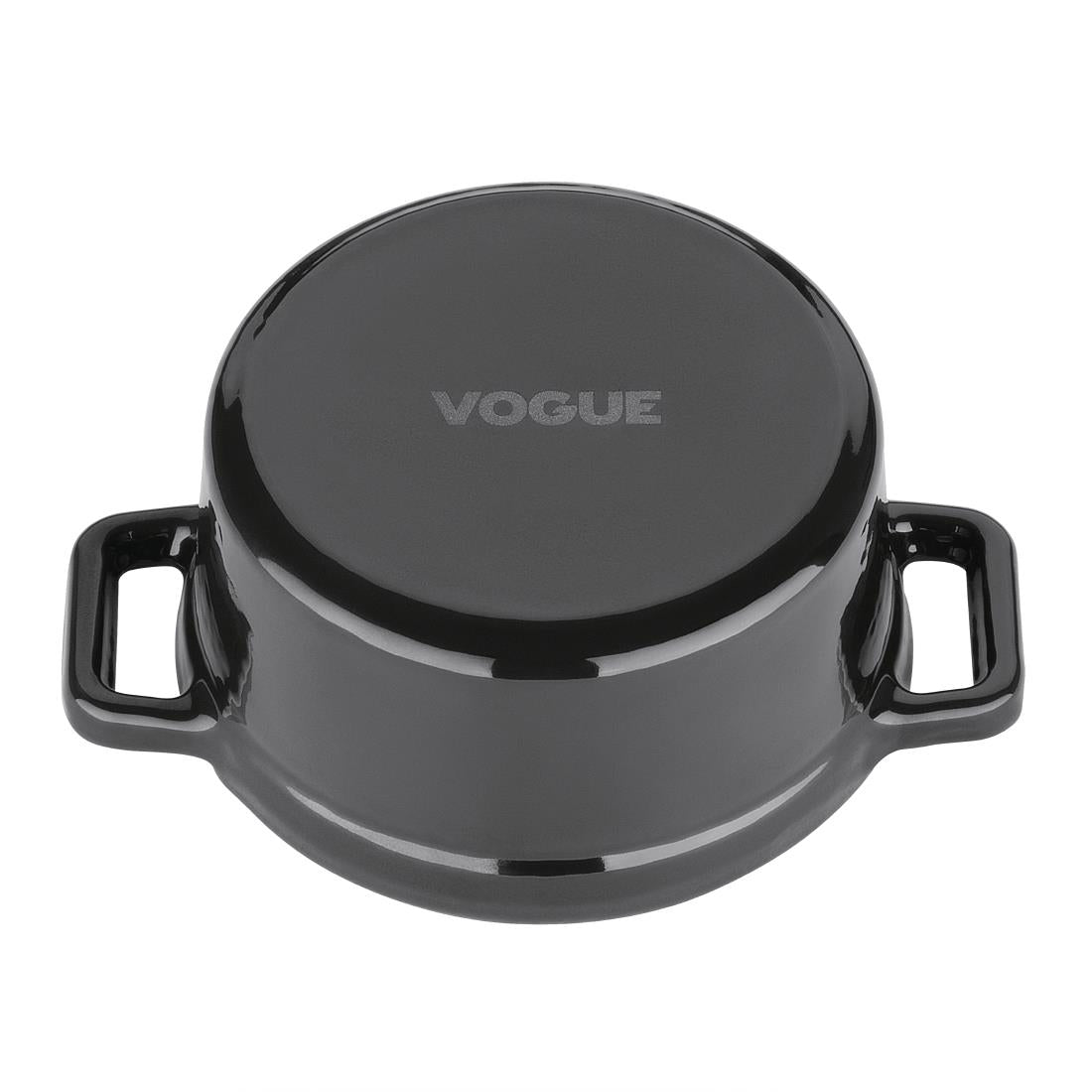Vogue gietijzeren inductie mini braadpan rond 7,5(H) x 10(Ø)cm