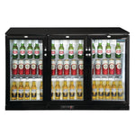 Polar G-serie laag model barkoeling drie klapdeuren 320L