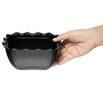 Olympia Kristallon Kleine Saladebak - Zwart