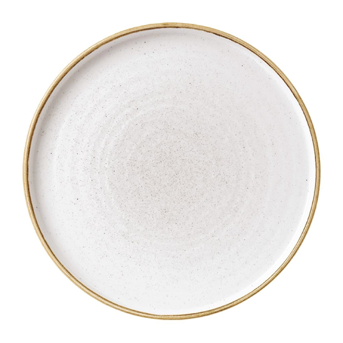 Churchill Stonecast Barley White Bord Met Opstaande Rand 22cm (pak van 6)