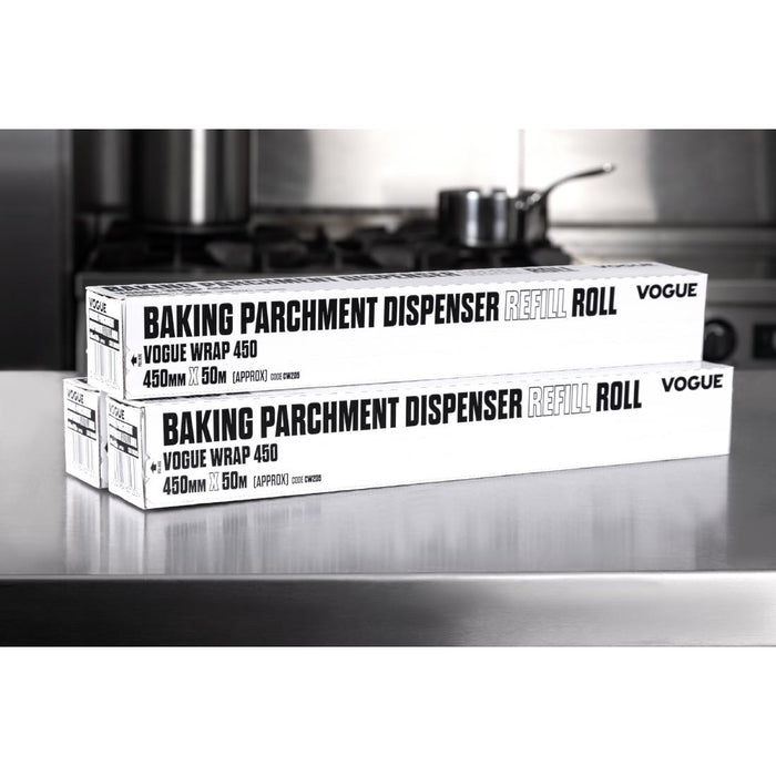 Bakpapier navulling voor Vogue Wrap450 dispenser (3 stuks)