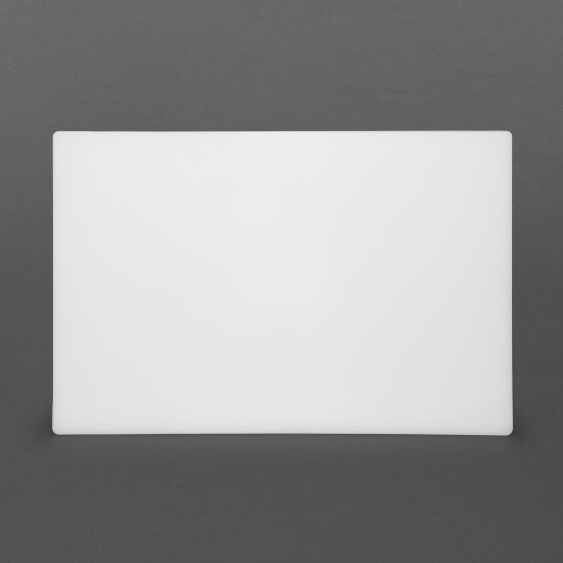 Hygiplas antibacteriële LDPE snijplank wit 450x300x10mm