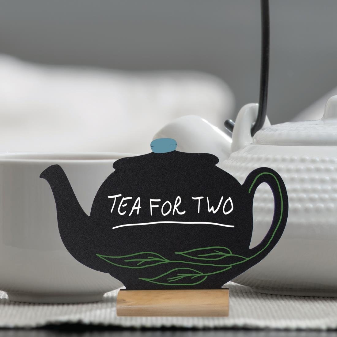 Securit Mini-Theepotvormige Schoolborden (Pak Van 3)