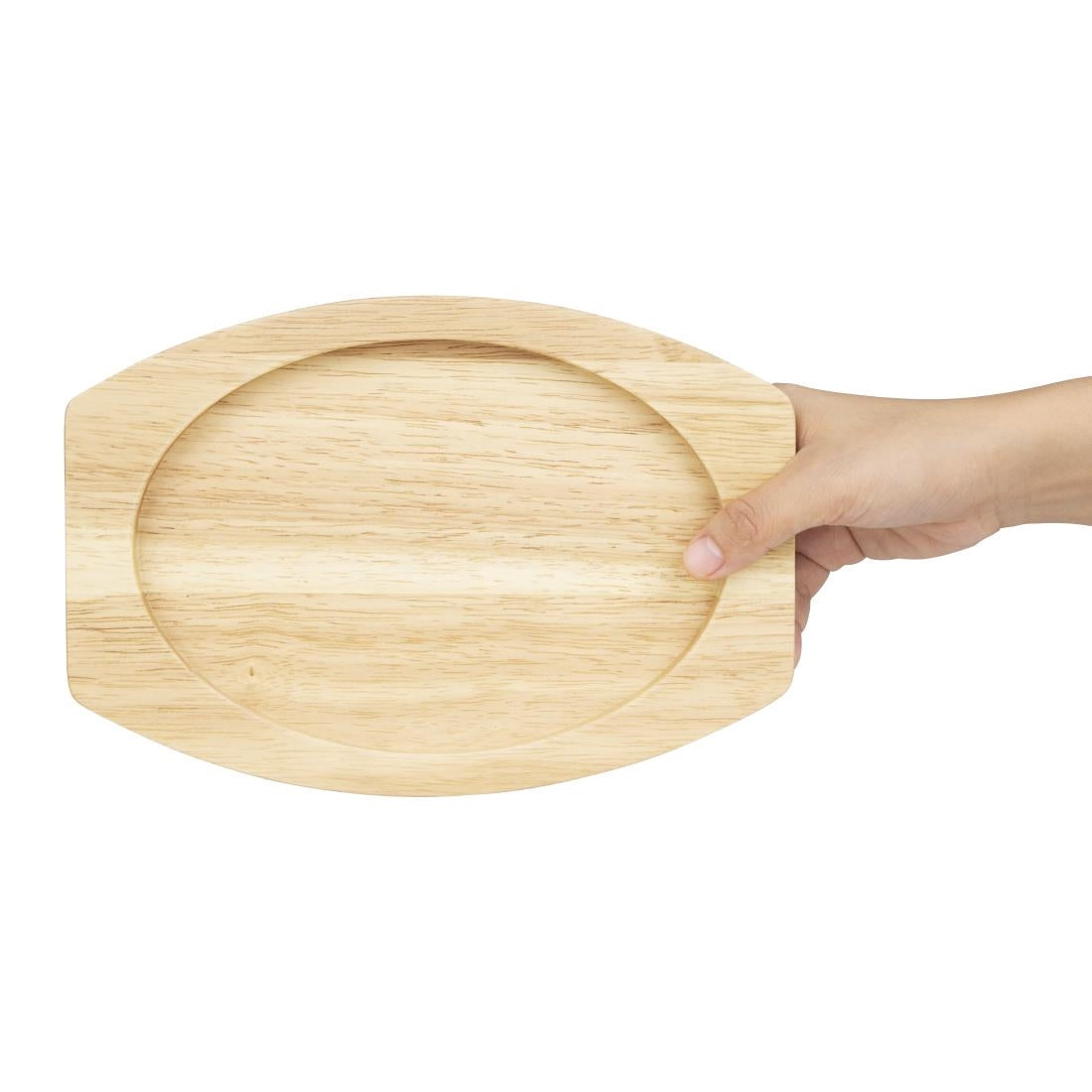 Olympia Hevea Bord Voor Gietijzeren Ovale Orenschotel 260x165mm Voor Fw817