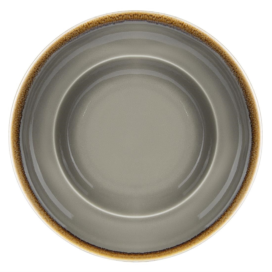 Olympia Kiln pastakommen donkergrijs 25cm (4 stuks)