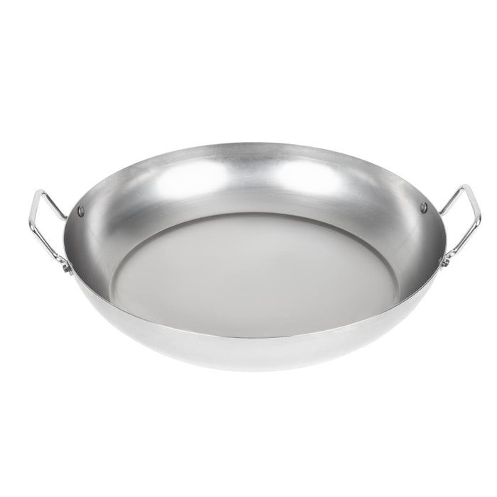Vogue carbonstalen paellapan 40cm