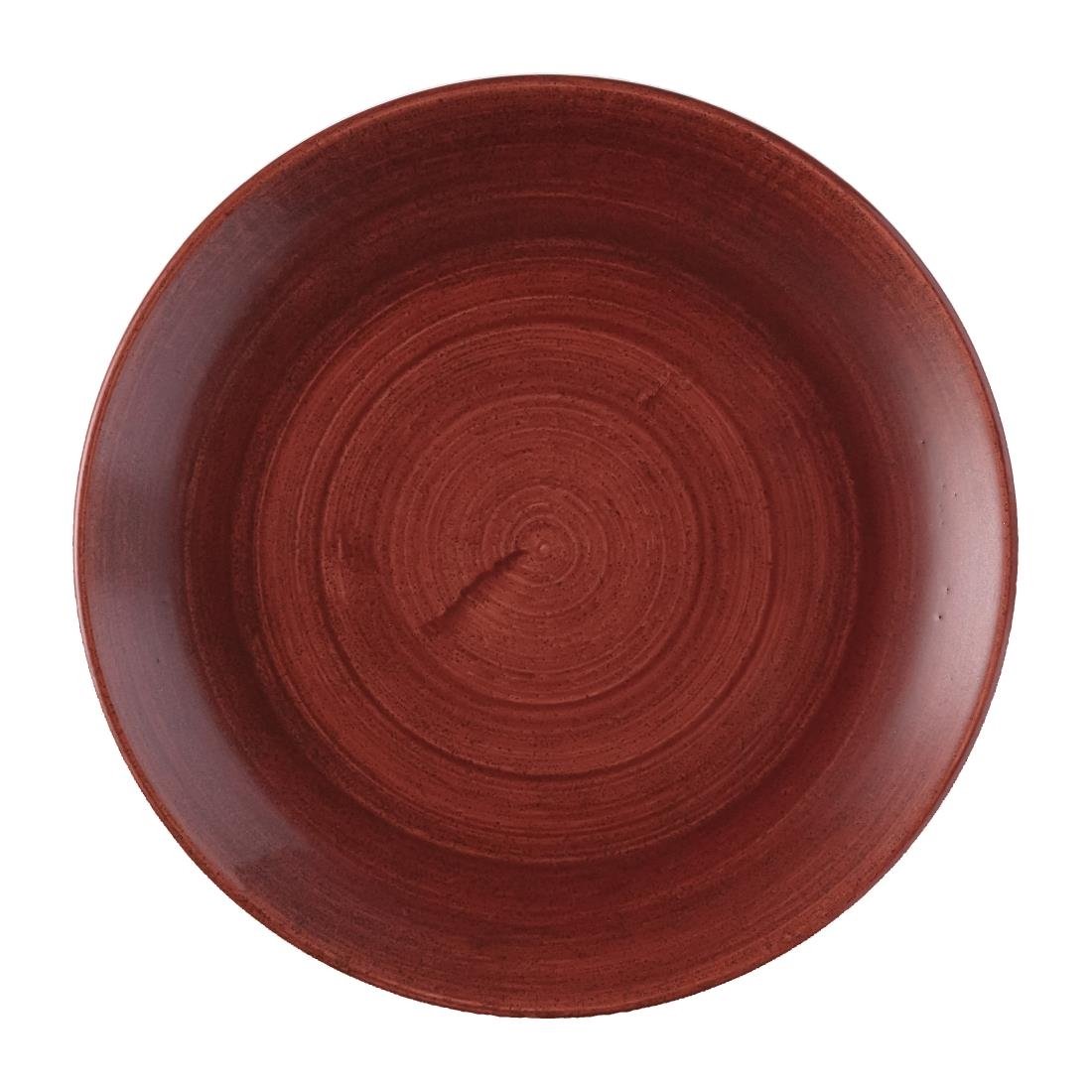 Churchill Stonecast Patina Red Rust Evolve Coupe Borden 219mm (Pak Van 12)