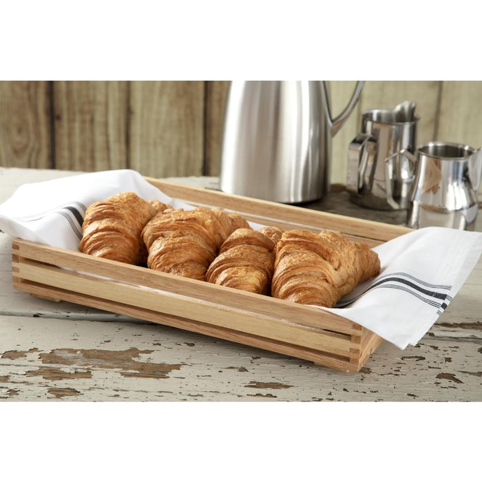 Olympia lage houten krat 5(h) x 35(b) x 23(d)cm