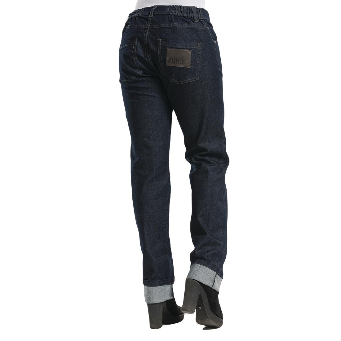 Chaud Devant Skinny Denim Stretch dames pantalon blauw L