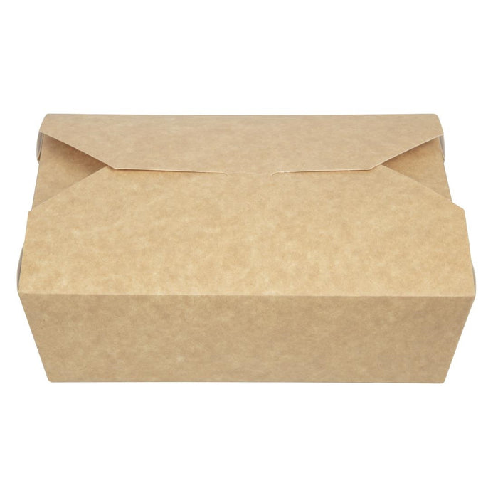 Colpac recyclebare kraft magnetronbestendige voedseldozen 1950ml (200 stuks)