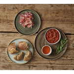 Churchill Stonecast Grey Bord Met Opstaande Rand 16cm (pak van 6)