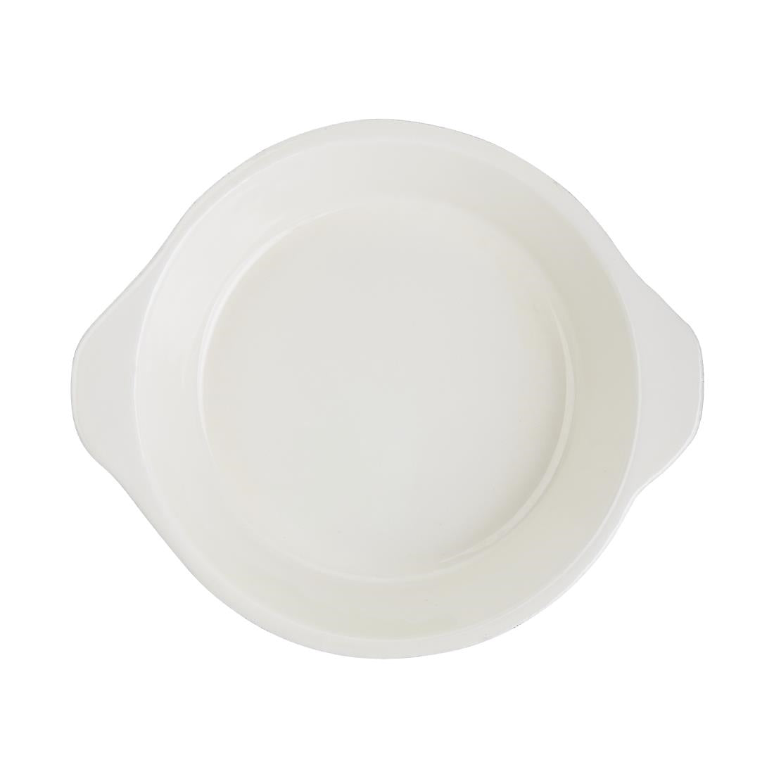 Vogue ronde gratineerschaal zwart 0,75L