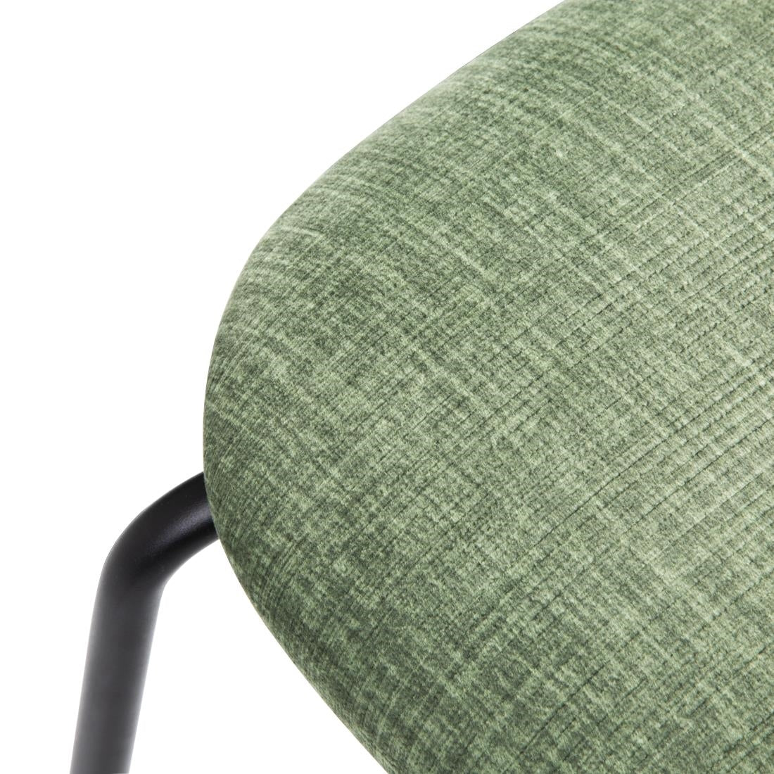 Bolero Fairfield Stoelen - Donker Walnoot/Groen Mix (Set 2)