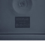 Hygiplas vierkant deksel blauw groot