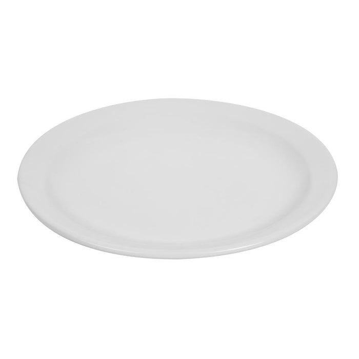 Olympia Whiteware borden met smalle rand 20,2cm (12 stuks)