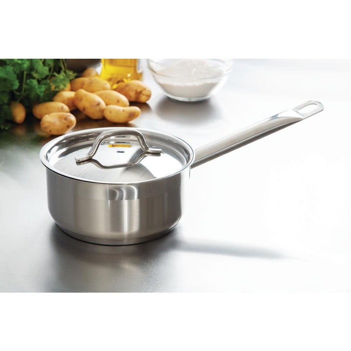 Nisbets Essentials RVS inductie steelpan 16cm/1,5L