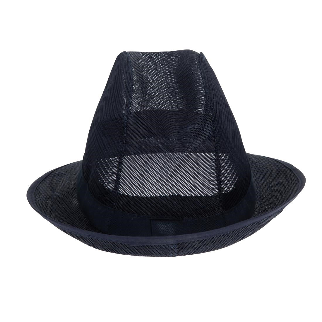 Trilby hoed donkerblauw S