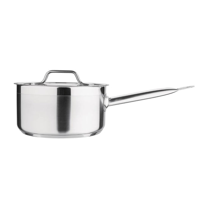 Nisbets Essentials RVS inductie steelpan 3L 20(Ø)cm inclusief deksel