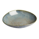 Olympia Ember Blauwe Driehoekige Kommen 245 mm (Pak Van 4)