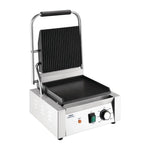 Nisbets Essentials contactgrill groef/glad 36 x 31cm 1800W