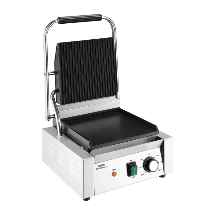 Nisbets Essentials contactgrill groef/glad 36 x 31cm 1800W