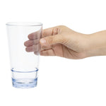 Olympia Kristallon Polycarbonaat Stapelbare Hi-ball Bekers - Helder 420ml (6 Stuks)