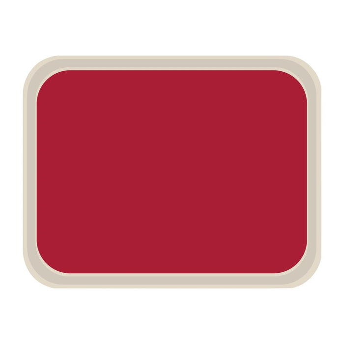 Roltex America polyester dienblad 46 x 36cm rood