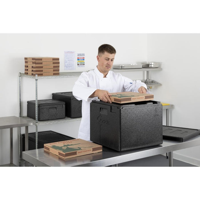 Vogue Geïsoleerde EPP Pizzatransportbox 59Ltr 8 Pizza Capaciteit