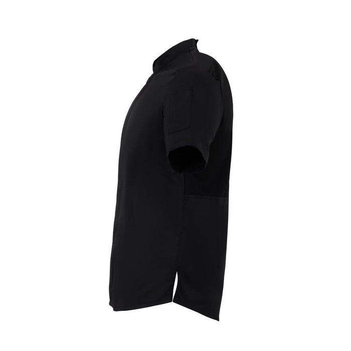 Koksbuis Korte Mouwen Zwart Maat L