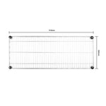 Vogue metalen wandplank rooster 91cm