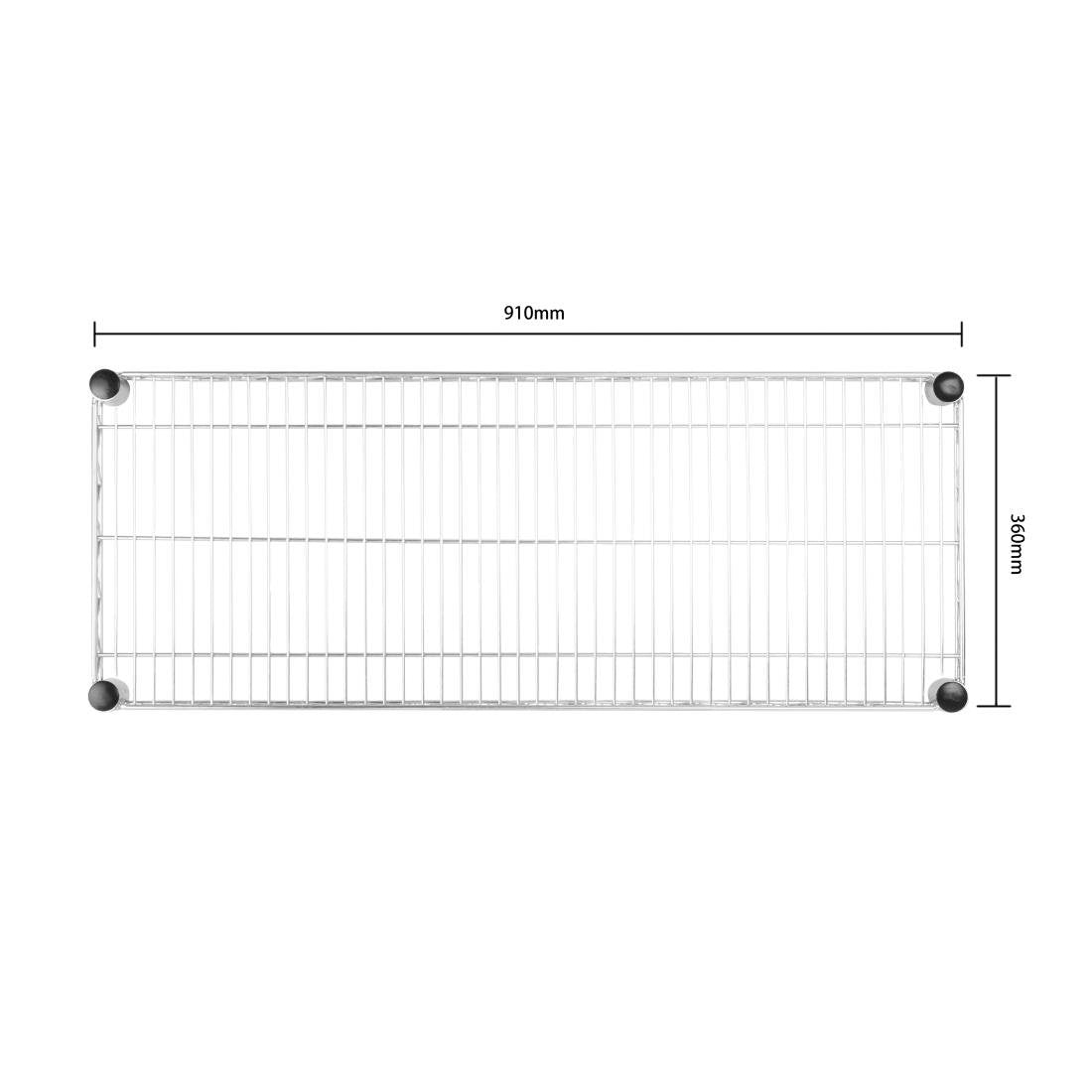 Vogue metalen wandplank rooster 91cm