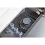 Buffalo Digitale Aanrecht Vaatwasser Glas 350mm Mand 3.3Kw