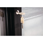 Polar G-serie 2-deurs barkoeling met schuifdeuren zwart 198L