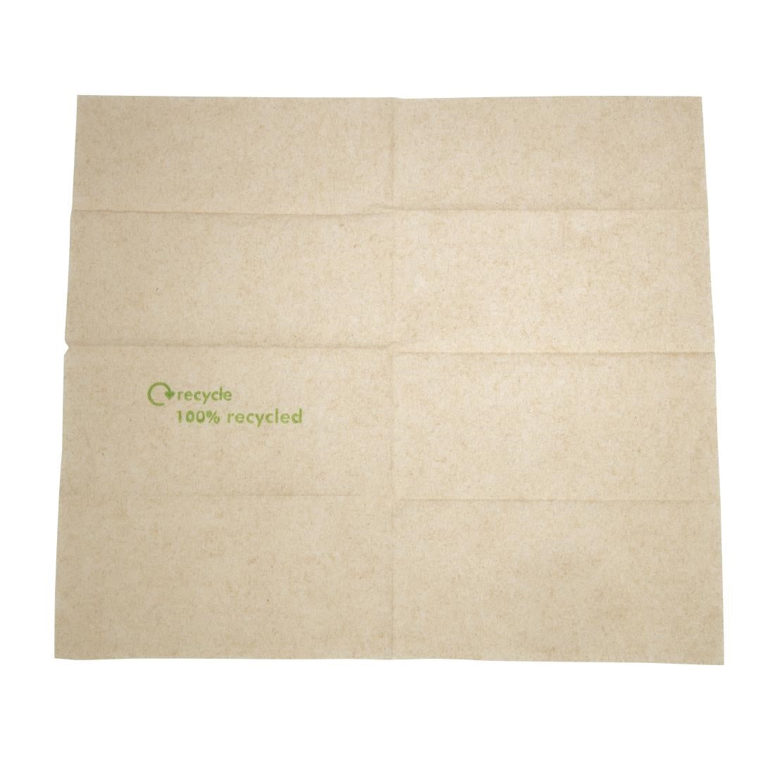 Composteerbare servetten van kraftpapier 32x30cm (6000 stuks)
