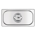 Vogue RVS deksel GN 1/3