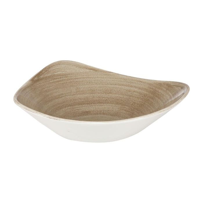 Churchill Stonecast Patina Antique Taupe Lotus Kom 23.5cm (pak van 12)