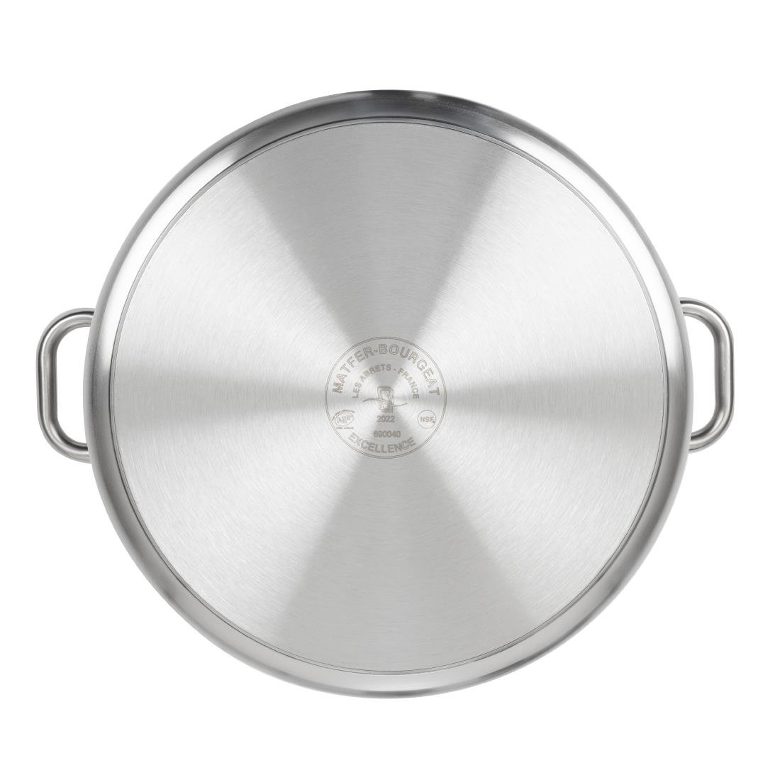 Matfer Bourgeat Excellence RVS inductie soeppan 50L