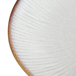 Olympia Drift Grey Coupe Low Bowls Met Reliëf, 260 mm (Pak Van 4)