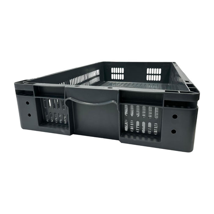 Vogue Geperforeerde Kunststof Opbergkrat 600x400x120mm