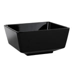 APS Float vierkante melamine kom zwart 19x19cm