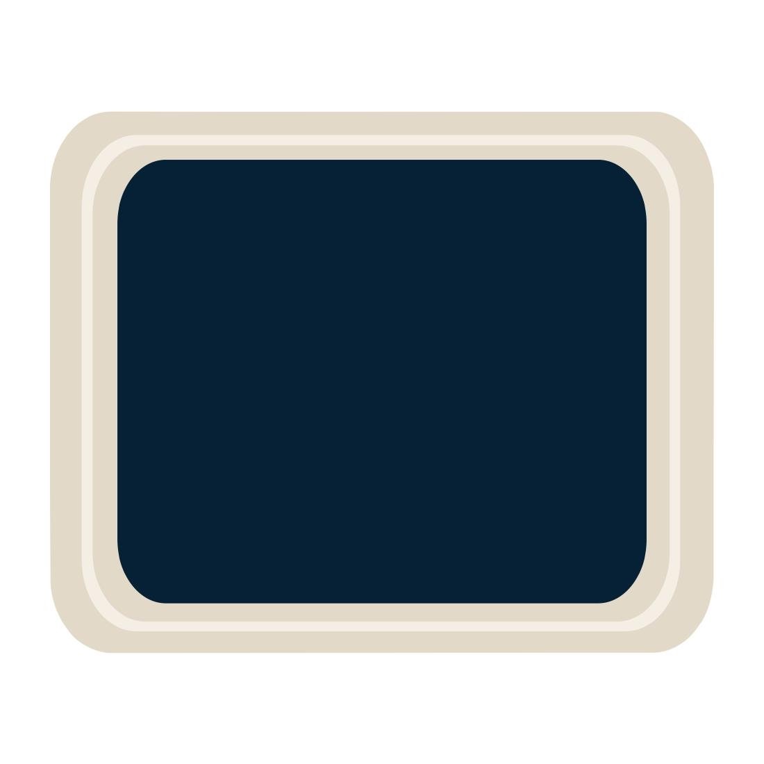 Roltex Original dienblad blauw 32,5 x 26,5cm