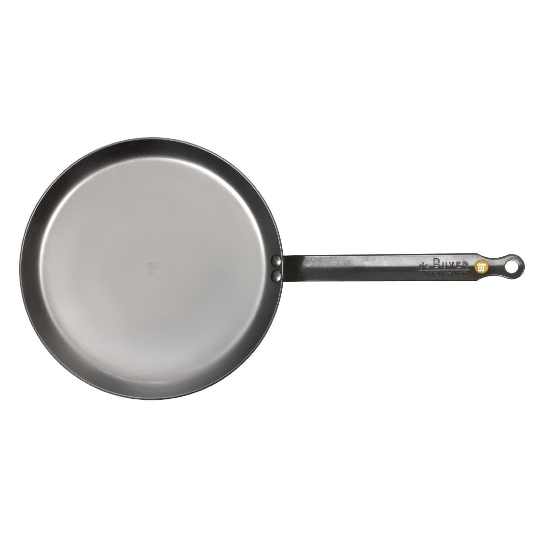 De Buyer Mineral B blauwstalen crêpepan 24cm