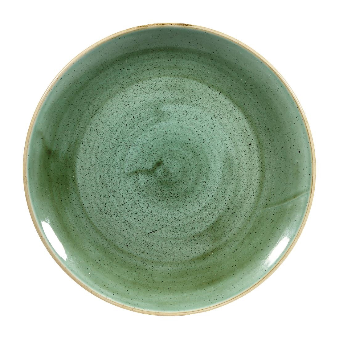 Churchill Stonecast Samphire Green Evolve Coupe Bord 26cm (pak van 12)