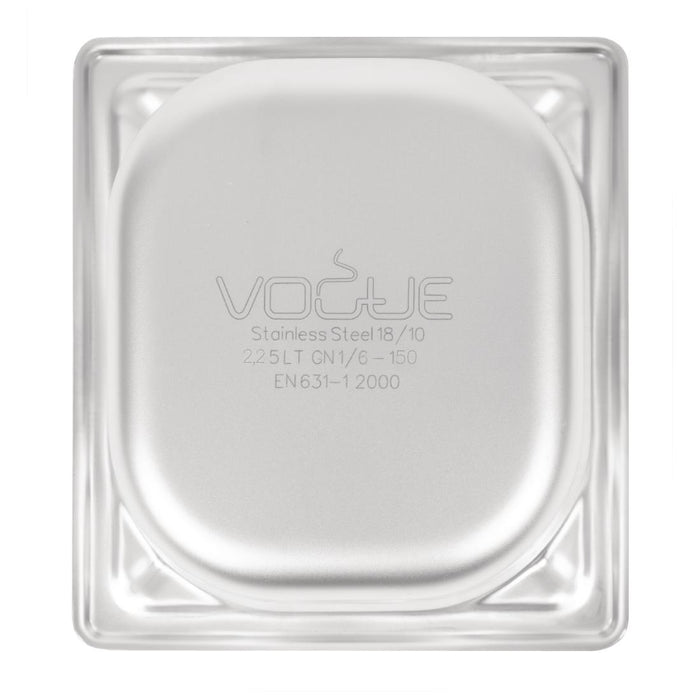 Vogue RVS GN 1/6 bak 150mm
