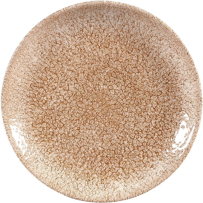 Churchill Raku Garnet Orange Evolve Coupe Bord 16.5cm (pak van 12)