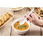 Fiesta Composteerbare Papieren Lepels 150mm (Verpakking Van 100)