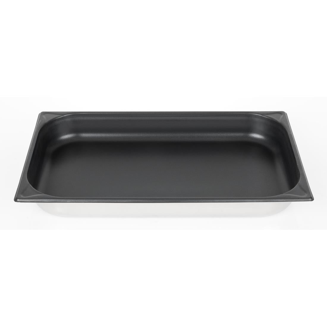 Vogue RVS GN 1/1 bak met anti-kleeflaag 65mm
