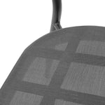 Bolero Santiago outdoor armstoelen zwart (4 stuks)