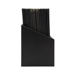 Securit Classic lederstijl 20 sets 4x A4 menukaarten in 1 doos (1 dubbele inleg inbegrepen)